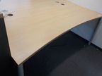 Bene Schreibtisch, buche, 180x90cm Bene Schreibtisch, buche, 180x90cm