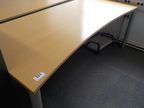 Bene Schreibtisch, buche, 200x90cm Bene Schreibtisch, buche, 200x90cm