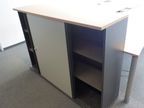 Bene Aktenschrank, grau, 160x43x110cm Bene Aktenschrank, grau, 160x43x110cm