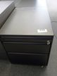Bene Rollcontainer, anthrazit, 60x47x49cm, mit Schlüssel Bene Rollcontainer, anthrazit, 60x47x49cm, mit Schlüssel