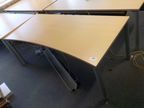Bene Schreibtisch, buche, 200x90cm Bene Schreibtisch, buche, 200x90cm