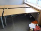 Bene Schreibtisch, buche, 200x90cm Bene Schreibtisch, buche, 200x90cm