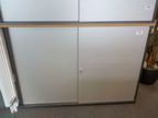 Aktenschrank, grau, 160cm, 3 Ordner hoch, mit Schlüssel Aktenschrank, grau, 160cm, 3 Ordner hoch, mit Schlüssel
