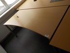 Schreibtisch, buche, 200x80cm Schreibtisch, buche, 200x80cm