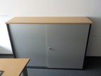 Aktenschrank, grau, 160x43x110cm Aktenschrank, grau, 160x43x110cm