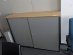 Aktenschrank, grau, 160x43x110cm Aktenschrank, grau, 160x43x110cm