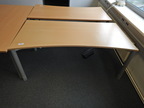 Bene Schreibtisch, 180x90cm, braun Bene Schreibtisch, 180x90cm, braun