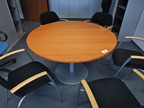 Besprechungstisch, rund, DM 120cm Besprechungstisch, rund, DM 120cm