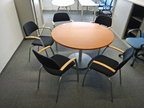5 Stk. Besprechungsstühle, schwarz, Stoff 5 Stk. Besprechungsstühle, schwarz, Stoff