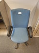 Bürodrehstuhl, blau, Stoff Bürodrehstuhl, blau, Stoff