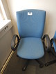Bürodrehstuhl, blau, Stoff Bürodrehstuhl, blau, Stoff