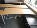 Bene Schreibtisch, 200x80cm, braun Bene Schreibtisch, 200x80cm, braun