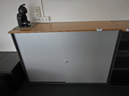 Bene Aktenschrank, 160x110cm, 3 OH, mit Schiebetüren Bene Aktenschrank, 160x110cm, 3 OH, mit Schiebetüren