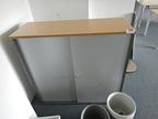 Bene Aktenschrank, 120x110cm, 3 OH, mit Schiebetüren Bene Aktenschrank, 120x110cm, 3 OH, mit Schiebetüren
