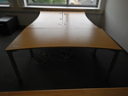 Schreibtisch, 180x80cm, braun Schreibtisch, 180x80cm, braun