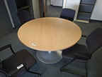 Besprechungstisch, rund, DM 130cm Besprechungstisch, rund, DM 130cm