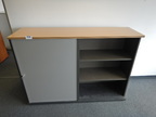 Bene Aktenschrank, 160x110cm, 3 OH, mit Schiebetüren Bene Aktenschrank, 160x110cm, 3 OH, mit Schiebetüren