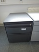 Bene Rollcontainer, 48x60x43cm, anthrazit, mit Schlüssel Bene Rollcontainer, 48x60x43cm, anthrazit, mit Schlüssel
