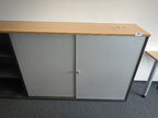 Bene Aktenschrank, 160x110cm, 3 OH, mit Schiebetüren Bene Aktenschrank, 160x110cm, 3 OH, mit Schiebetüren
