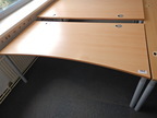 Schreibtisch, 180x80cm, braun Schreibtisch, 180x80cm, braun