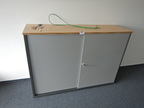 Bene Aktenschrank, 160x110cm, 3 OH, mit Schiebetüren Bene Aktenschrank, 160x110cm, 3 OH, mit Schiebetüren