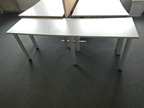 Schreibtisch, 190x50cm, grau Schreibtisch, 190x50cm, grau