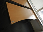 Schreibtisch mit Anbautisch, 160x80cm und 60x90cm Schreibtisch mit Anbautisch, 160x80cm und 60x90cm