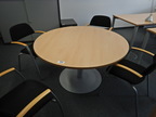 Besprechungstisch, DM 130cm, rund Besprechungstisch, DM 130cm, rund