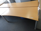 Schreibtische, 200x80cm, braun Schreibtische, 200x80cm, braun