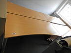 Schreibtische, 200x80cm, braun Schreibtische, 200x80cm, braun
