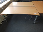 Bene Schreibtisch, 180x90cm, braun Bene Schreibtisch, 180x90cm, braun