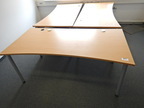 Schreibtisch, 180x80cm, braun Schreibtisch, 180x80cm, braun