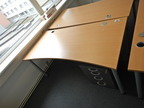 Schreibtisch, 180x80cm, braun Schreibtisch, 180x80cm, braun