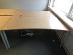 Schreibtisch, 180x80cm, braun Schreibtisch, 180x80cm, braun