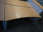 Schreibtisch, 180x80cm, braun Schreibtisch, 180x80cm, braun