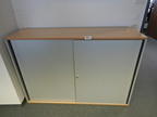 Bene Aktenschrank, 160x110cm, 3 OH, mit Schiebetüren Bene Aktenschrank, 160x110cm, 3 OH, mit Schiebetüren