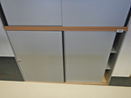 Bene Aktenschrank, 160x110cm, 3 OH, mit Schiebetüren Bene Aktenschrank, 160x110cm, 3 OH, mit Schiebetüren