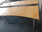 Schreibtisch, 180x80cm, braun Schreibtisch, 180x80cm, braun