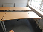 Schreibtisch, 180x80cm, braun Schreibtisch, 180x80cm, braun