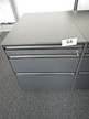 Bene Rollcontainer, anthrazit, 48x60x43cm, mit Schlüssel Bene Rollcontainer, anthrazit, 48x60x43cm, mit Schlüssel