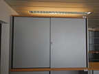 Bene Aktenschrank, 160x110cm, 3 OH, mit Schiebetüren Bene Aktenschrank, 160x110cm, 3 OH, mit Schiebetüren