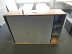 Bene Aktenschrank, 160x110cm, 3 OH, mit Schiebetüren Bene Aktenschrank, 160x110cm, 3 OH, mit Schiebetüren