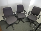 3 Stk. Bürodrehstühle, mit Armlehne 3 Stk. Bürodrehstühle, mit Armlehne
