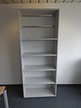 Aktenregal offen, 85x37x213cm, hellgrau Aktenregal offen, 85x37x213cm, hellgrau
