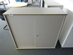Aktenschrank, 120x110cm, hellgrau, 3 Ordner hoch Aktenschrank, 120x110cm, hellgrau, 3 Ordner hoch