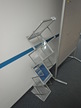 Prospektständer, A4, ca. 30x145cm, klappbar Prospektständer, A4, ca. 30x145cm, klappbar