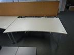 Bene Schreibtisch, grau, 160x80cm Bene Schreibtisch, grau, 160x80cm