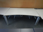 Bene Schreibtisch, grau, 160x80cm Bene Schreibtisch, grau, 160x80cm