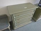 Schubladenschrank mit 4 Laden, ca. 98x46x90cm Schubladenschrank mit 4 Laden, ca. 98x46x90cm