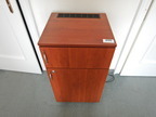 Standminibar kirschholz einflügelig ca. 52x48x92cm Standminibar kirschholz einflügelig ca. 52x48x92cm